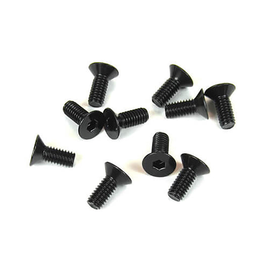 M4x12mm Flat Head Screws (Pack of 10) (TKR1344)
