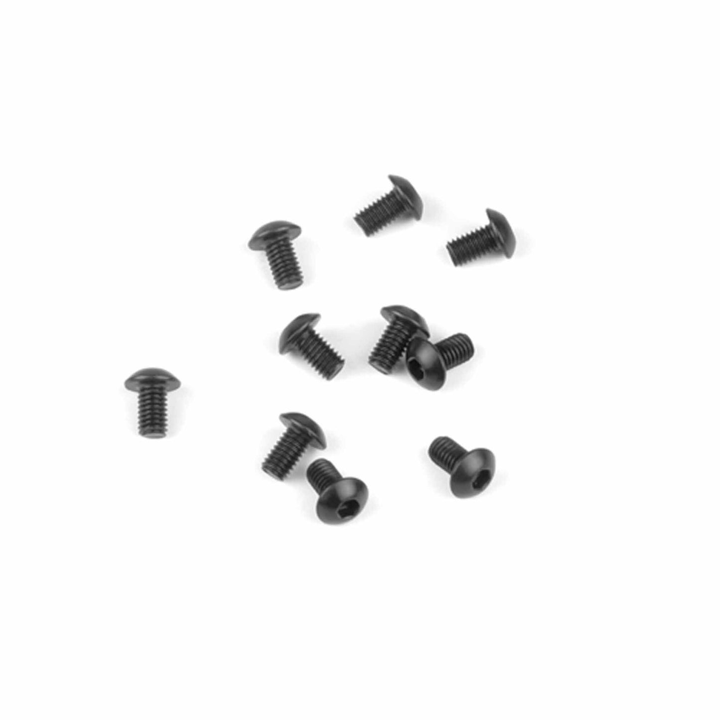 M3x5mm Button Head Screws (Black) - Pack of 10 (TKR1420)