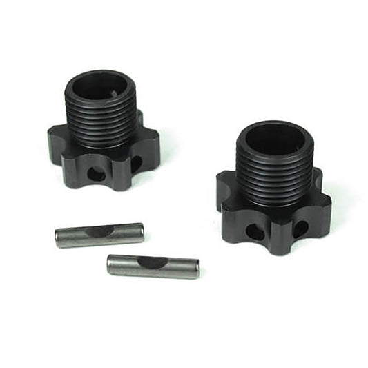 2mm Offset Aluminum Wheel Hubs with Pins for EB48 (TKR5071C)