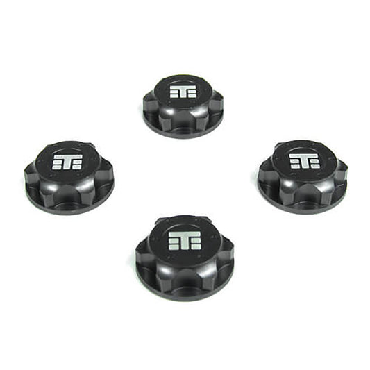 17mm M12x1.0 T Logo Serrated Wheel Nuts (4) (TKR5116B)