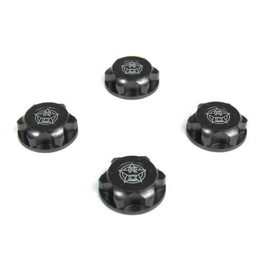 17mm M12x1.0 RC Logo Serrated Wheel Nuts (4) (TKR5116C)