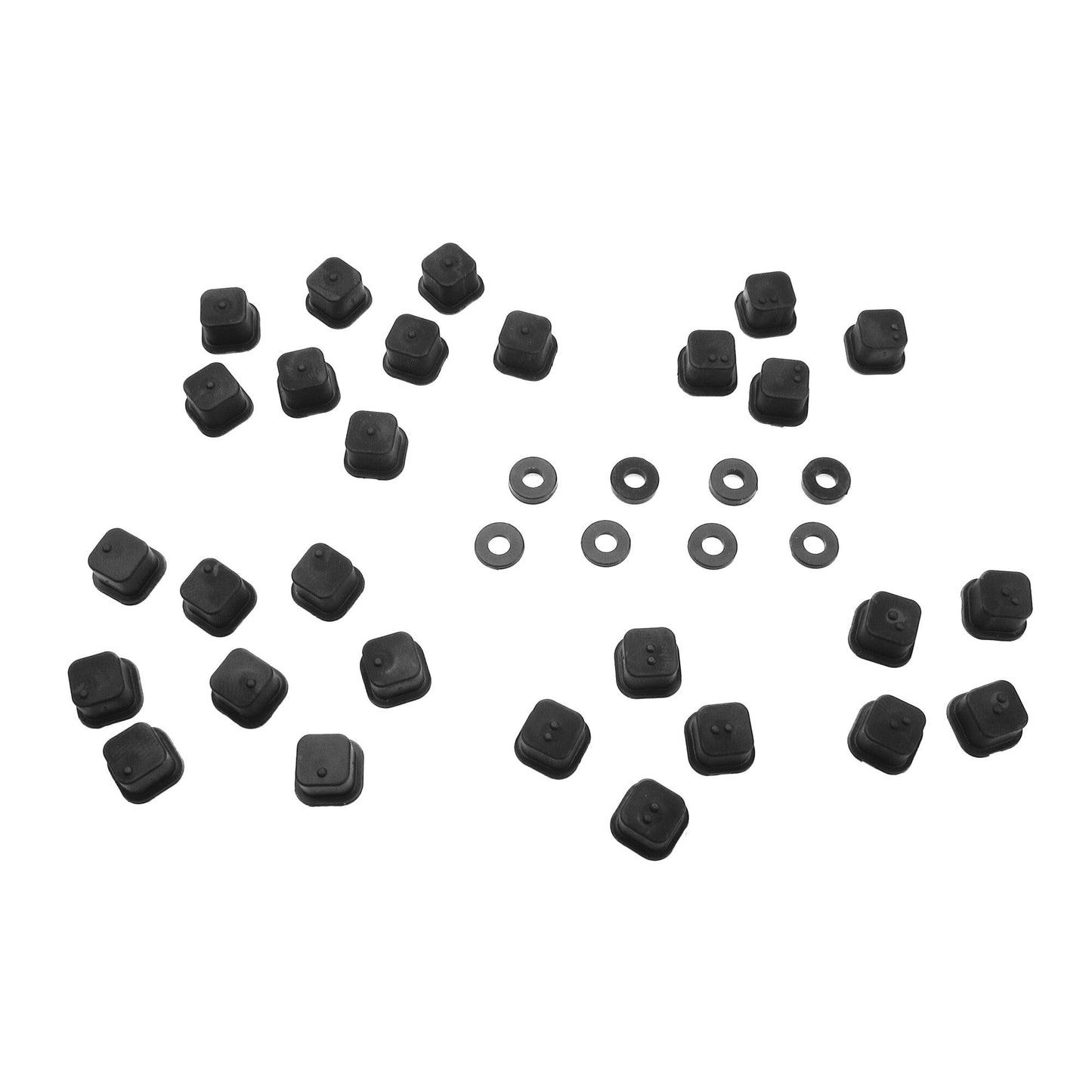 V2 Hinge Pin Inserts and Wheelbase Shims for EB, ET, NT, and SCT Models (TKR5165)