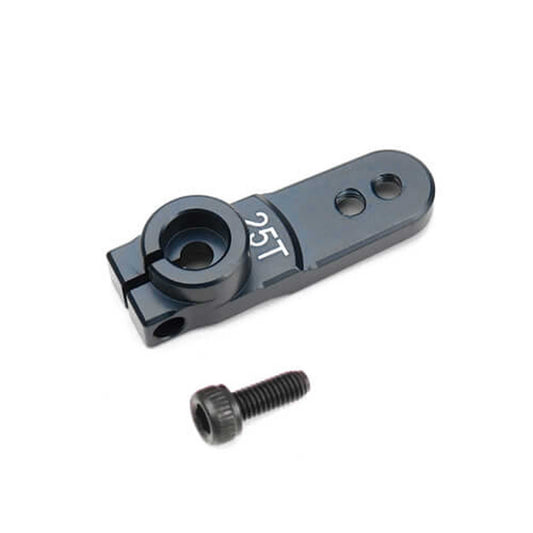 Aluminum Servo Horn 25T Spline with M3 Clamp - 2 Hole Arm (TKR5253B)