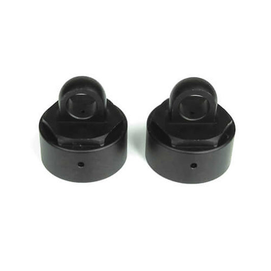 Aluminum Vented Shock Caps for EB48 (Gun Metal Anodized) (TKR6003)