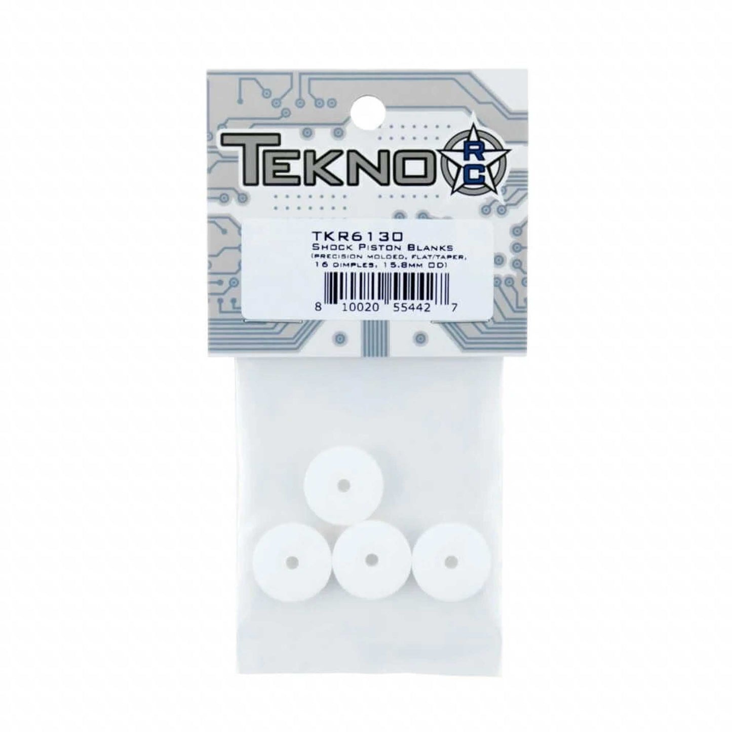 15.8mm Shock Piston Blanks with 16 Dimples (TKR6130)