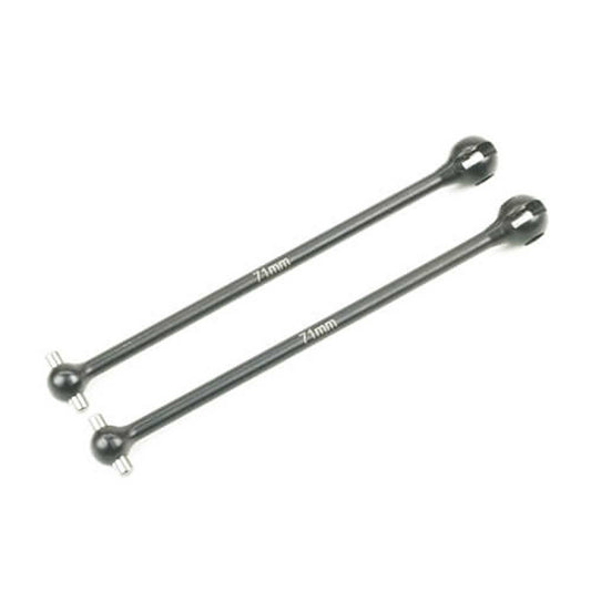 Driveshaft Rear Hardened Steel (2pcs) for EB410.2 (TKR6572B)