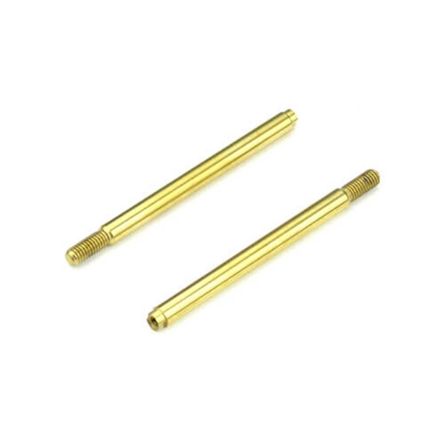 Rear Shock Shafts Steel TiNi Coated for EB410 (2 Pack) (TKR6704T)