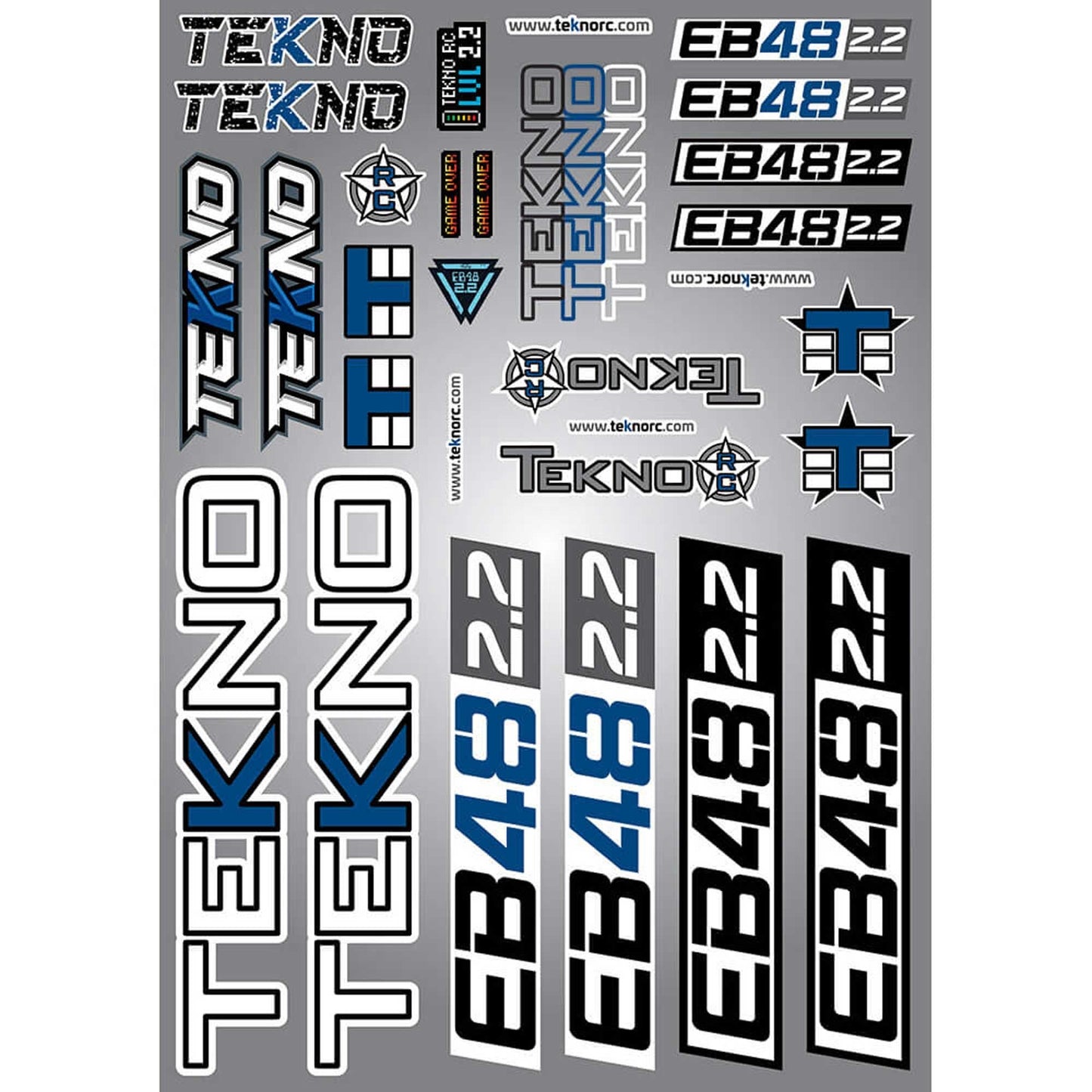 Decal Sheet for EB48 2.2 (TKR9236)