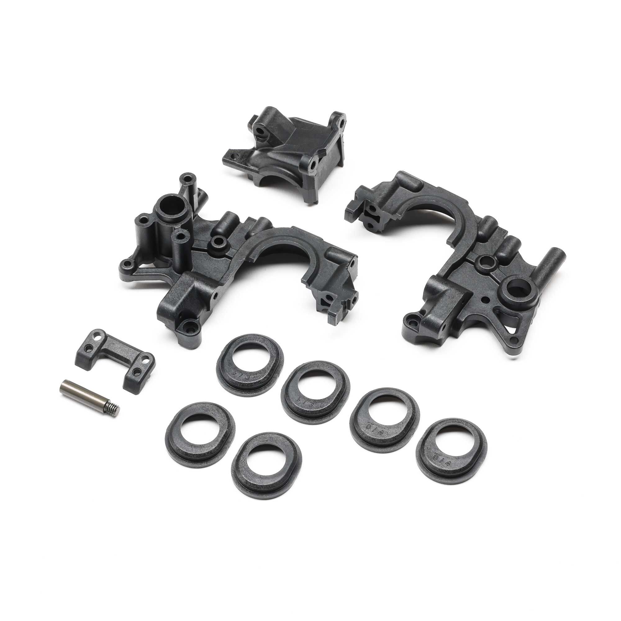 Gearbox Set, Rear Sway Bar Mount, Idler Shaft: 22X – Nankin Hobby