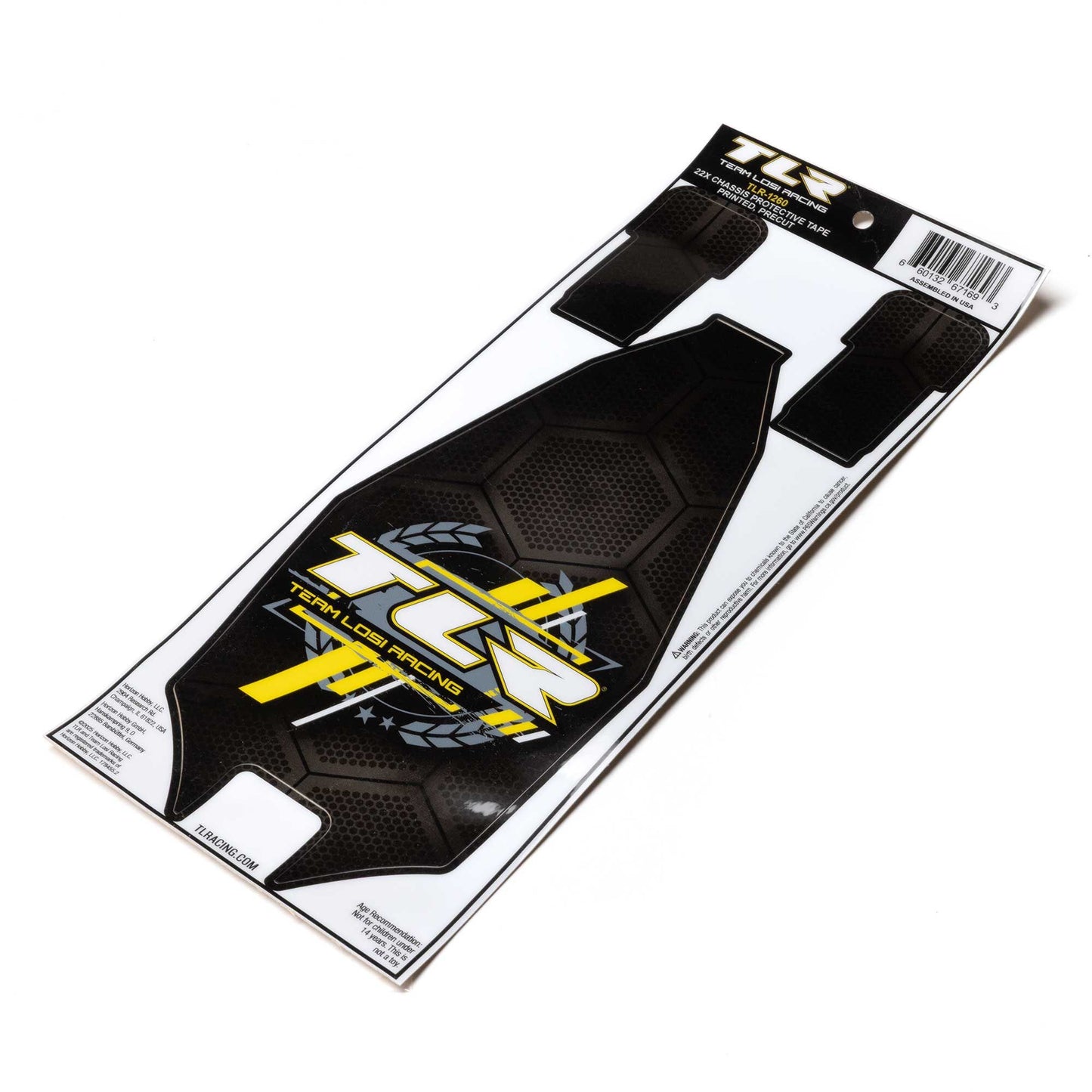 22X Chassis Protective Tape, Printed, Precut (TLR-1260)