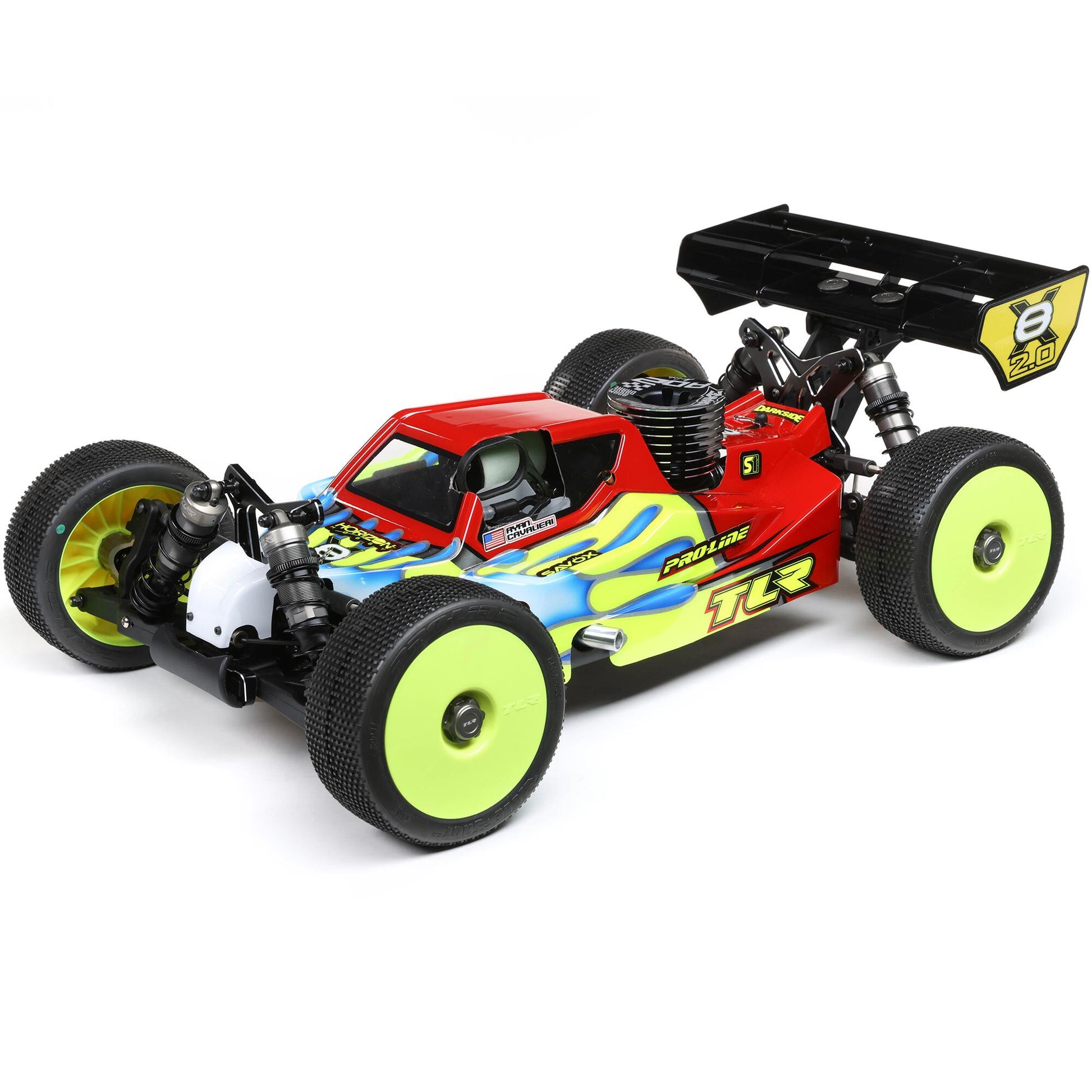 1/8 8IGHT-X/E 2.0 Combo 4x4 Nitro/Electric Race Buggy Kit (TLR04012)_4