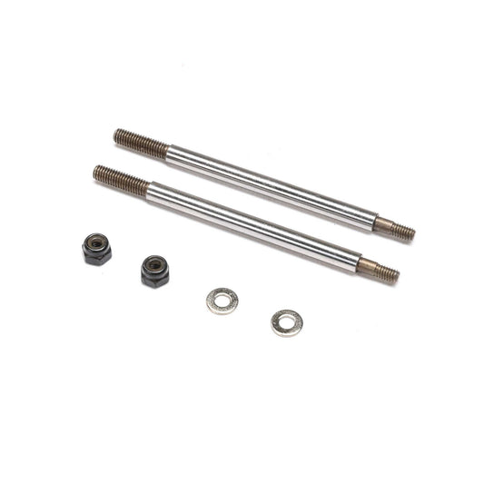 Link Mounted Shock Shafts (2) for RC Vehicles (TLR143001)