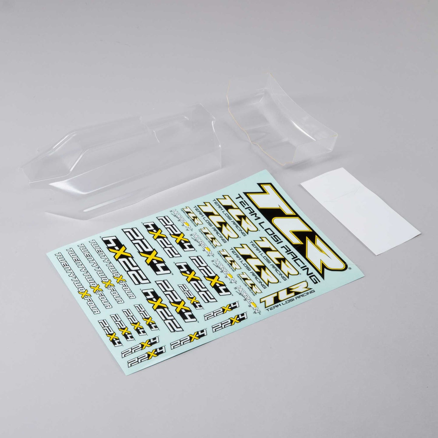 1/10 Lightweight Clear Body & Wing for 22X-4 (TLR230016)