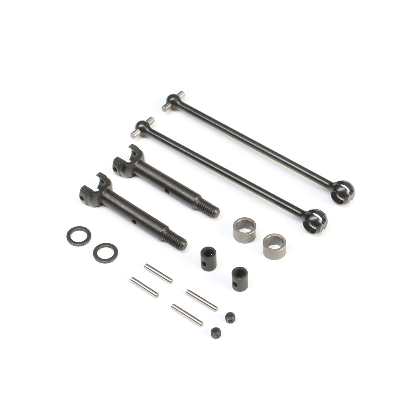 Steel CVA Driveshaft Set for 22 5.0 SR (TLR232096)