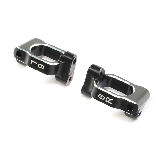 Caster Block Set 6 Degree Aluminum for 22X-4 (TLR234118)