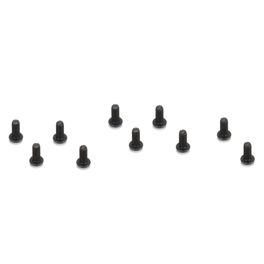 Button Head Screws M2.5 x 8mm Pack of 10 (TLR235006)