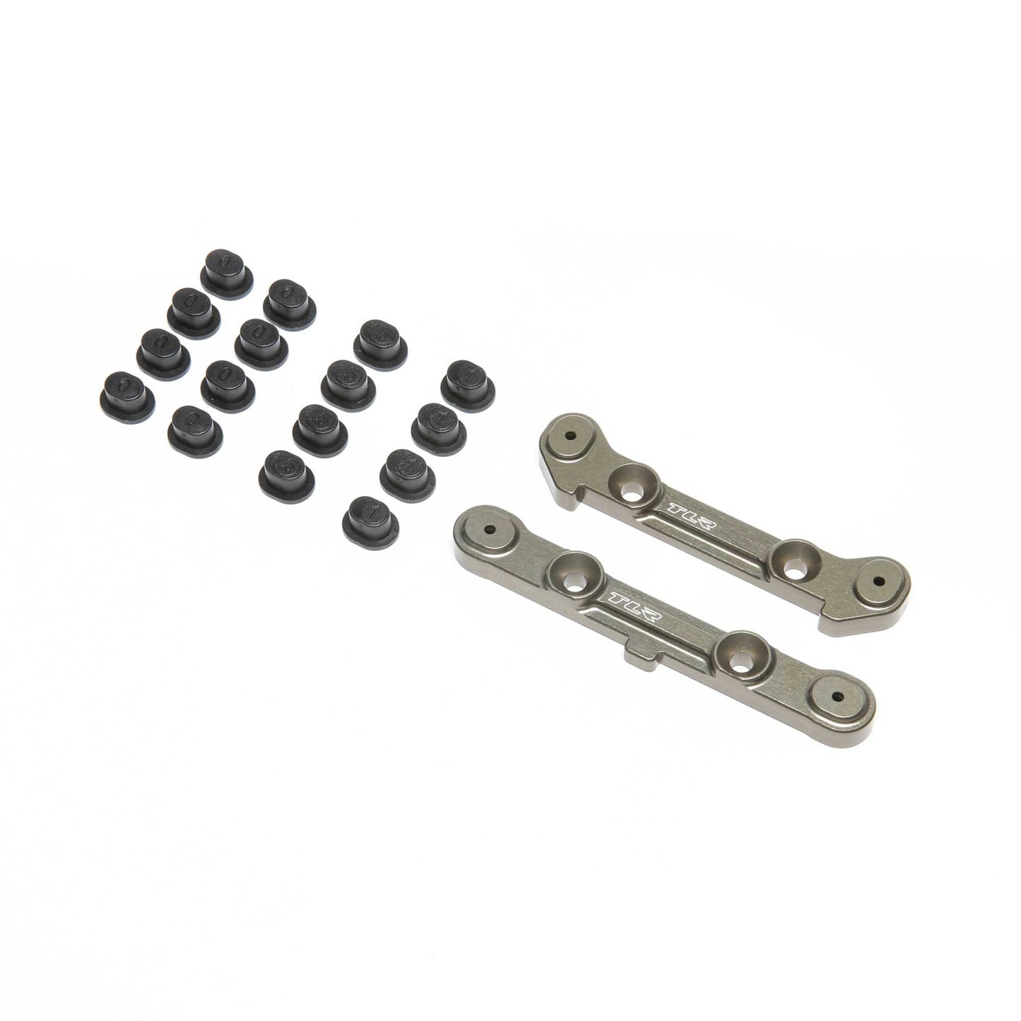Adjustable Rear Hinge Pin Brace with Inserts for 8XT (TLR241063)