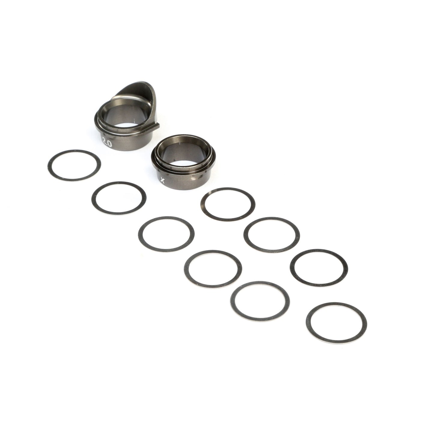 Rear Gearbox Bearing Inserts for 8X and 8XE Models (TLR242026)