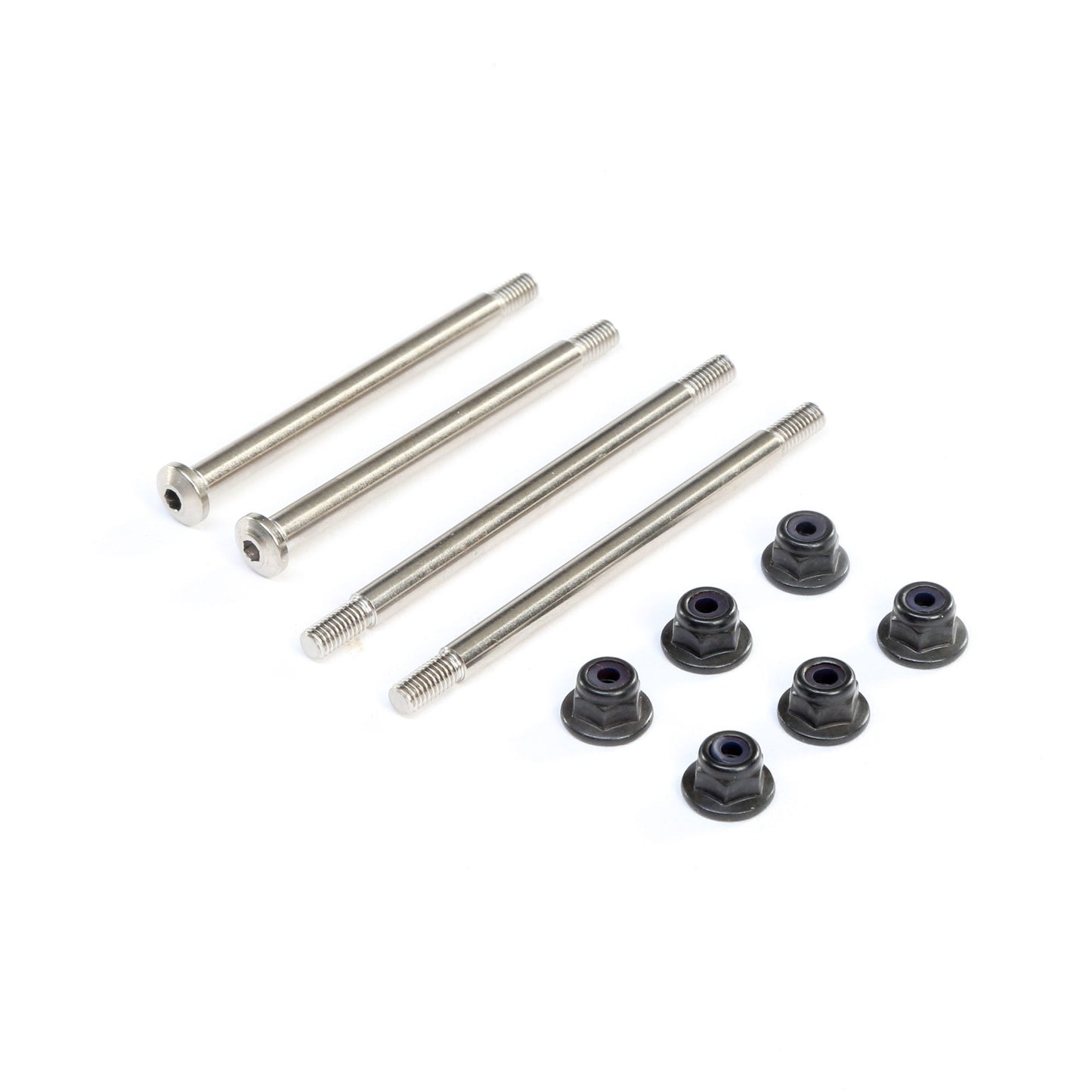 Outer Hinge Pins 3.5mm Electro Nickel for 8X and 8XE Models (TLR244044)