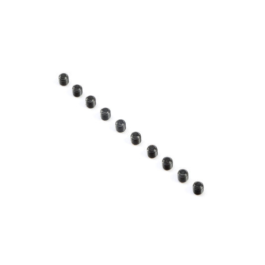 Flat Point Set Screws M4x4mm (10 Pack) (TLR245015)
