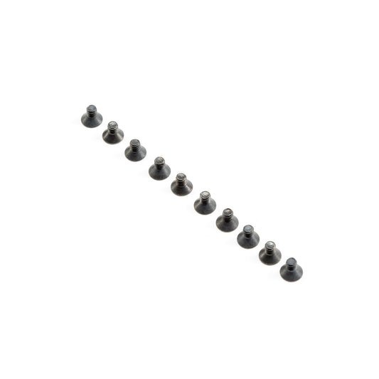 M2.5 x 4mm FH Screws (8 Pack) (TLR245018)