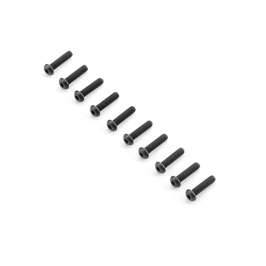 Button Head Screws M2.5 x 10mm Pack of Ten (TLR255002)