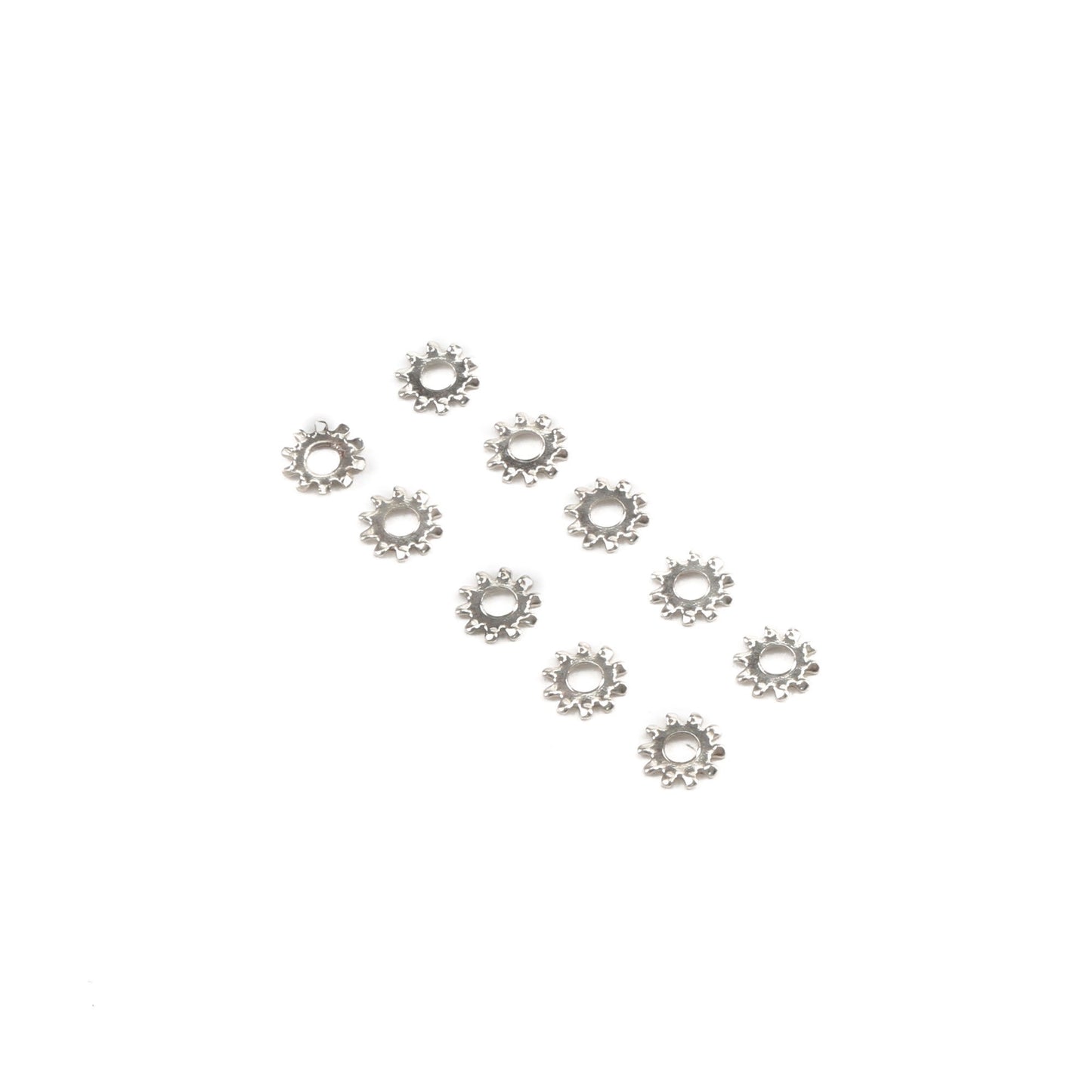 External Tooth Lock Washer M3 Pack of 10 (TLR256007)