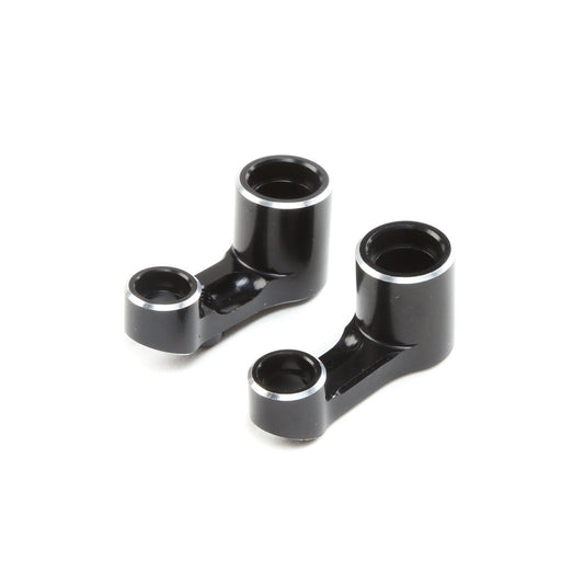 Bell Crank Set Aluminum Black for RC Vehicles (TLR331034)