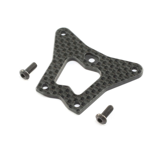 Carbon Front Steering Gearbox Brace for 22X-4 (TLR331049)