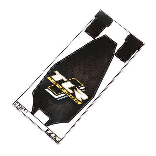 22 5.0 Chassis Protective Tape Printed Precut (TLR331054)