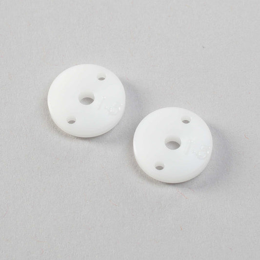 Machined Shock Pistons Thin 2 x 1.5mm (2) for RC Vehicles (TLR333013)