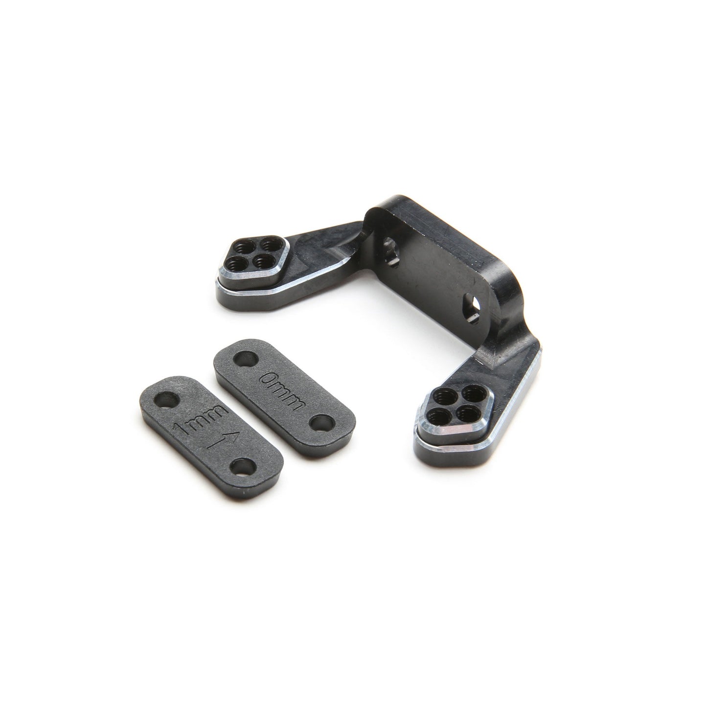Rear Camber Block Black with Inserts for 22 4.0 (TLR334051)