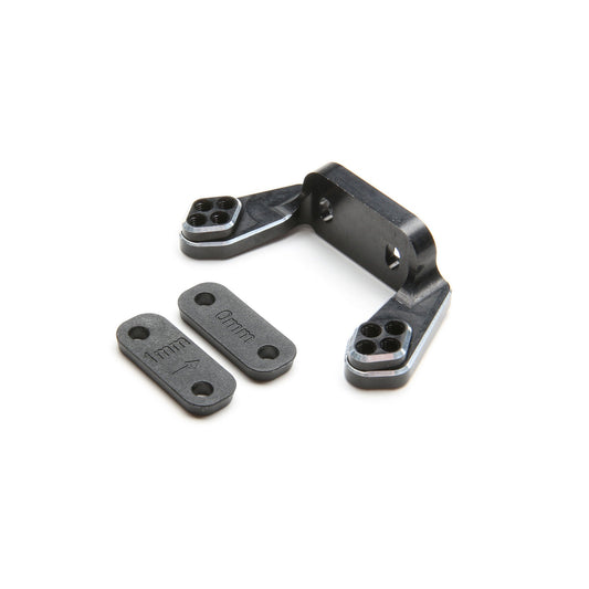 Rear Camber Block Black with Inserts for 22 4.0 (TLR334051)