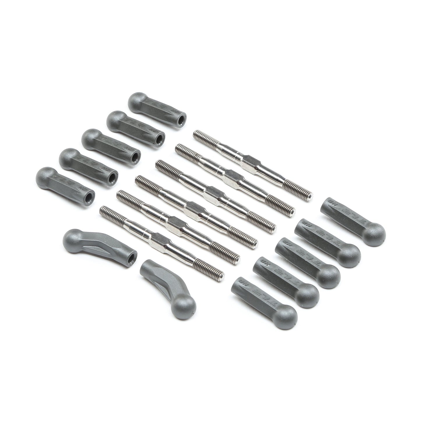 HD Turnbuckle Kit Titanium for 22 5.0 (TLR334052)