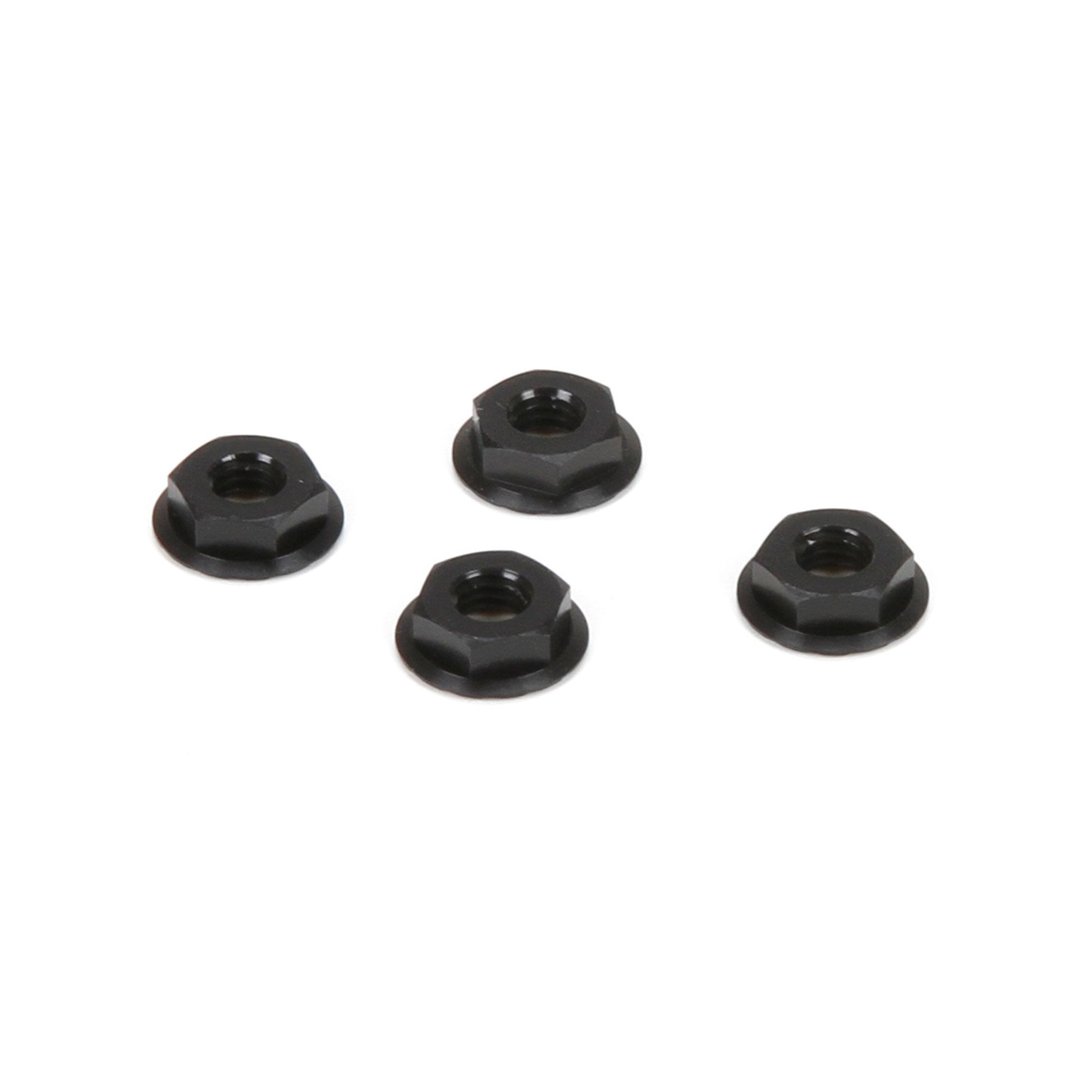Aluminum Low Profile Serrated Lock Nuts 4mm (4) (TLR336003)_1