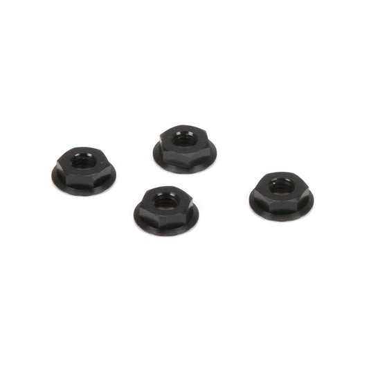Aluminum Low Profile Serrated Lock Nuts 4mm (4) (TLR336003)_1