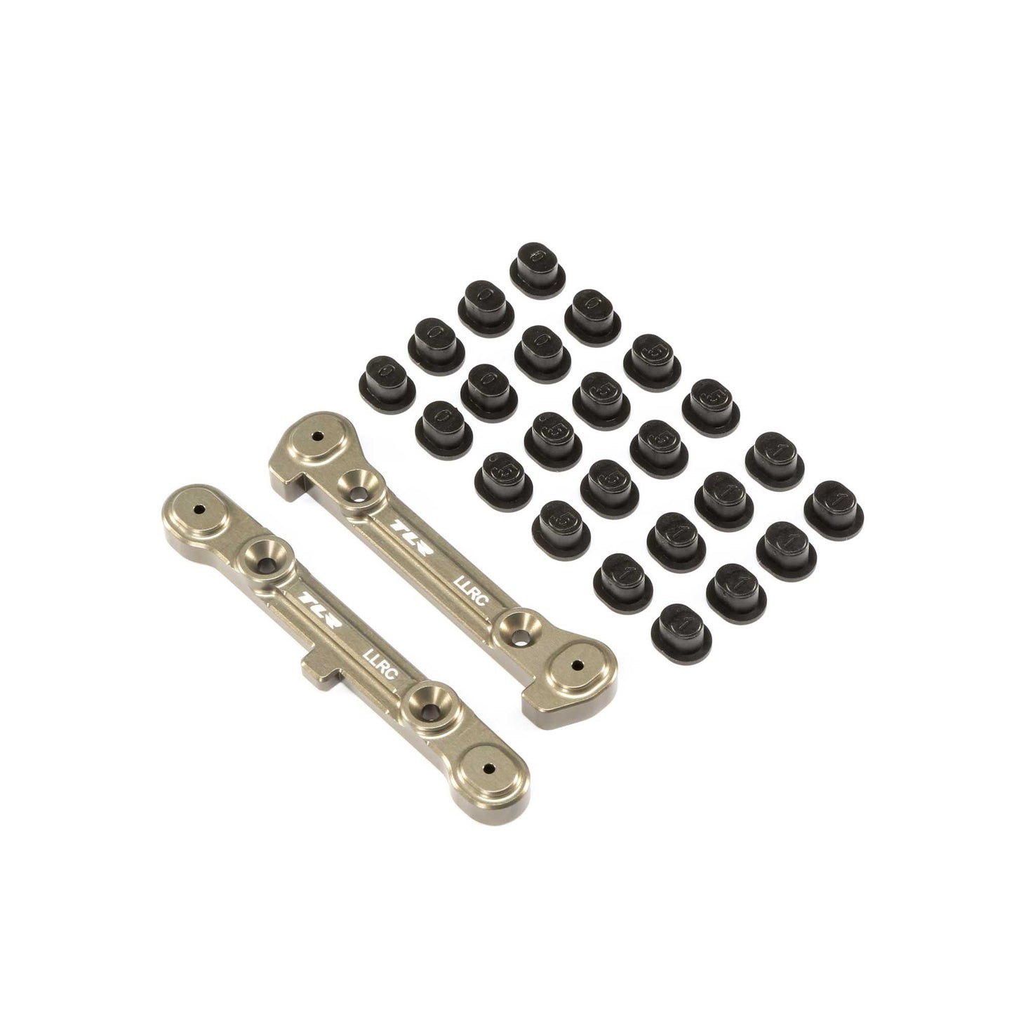LLRC Adjustable Rear Hinge Pin Brace Set for 8/8T Models (TLR344010)