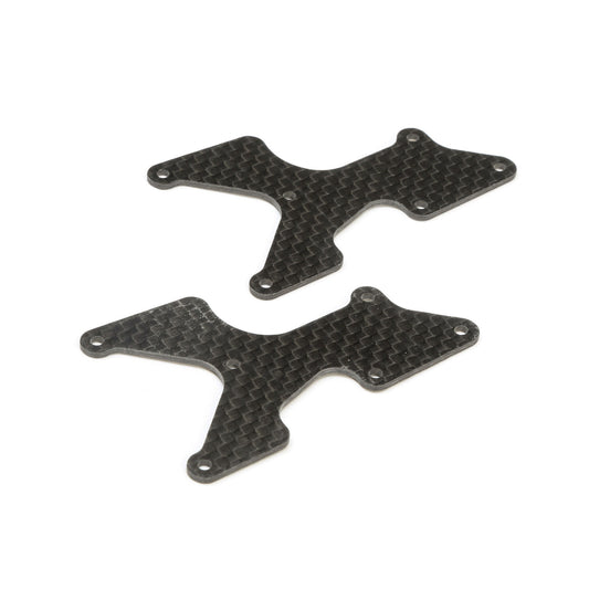 Rear Arm Inserts Carbon 8X (TLR344038)
