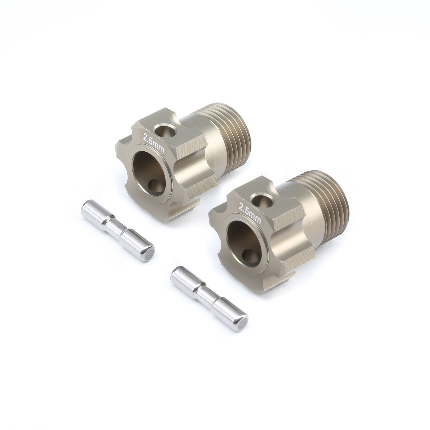 Wheel Hex and Pin Set +2.5mm for 5B 5T MINI WRC (TLR352003)