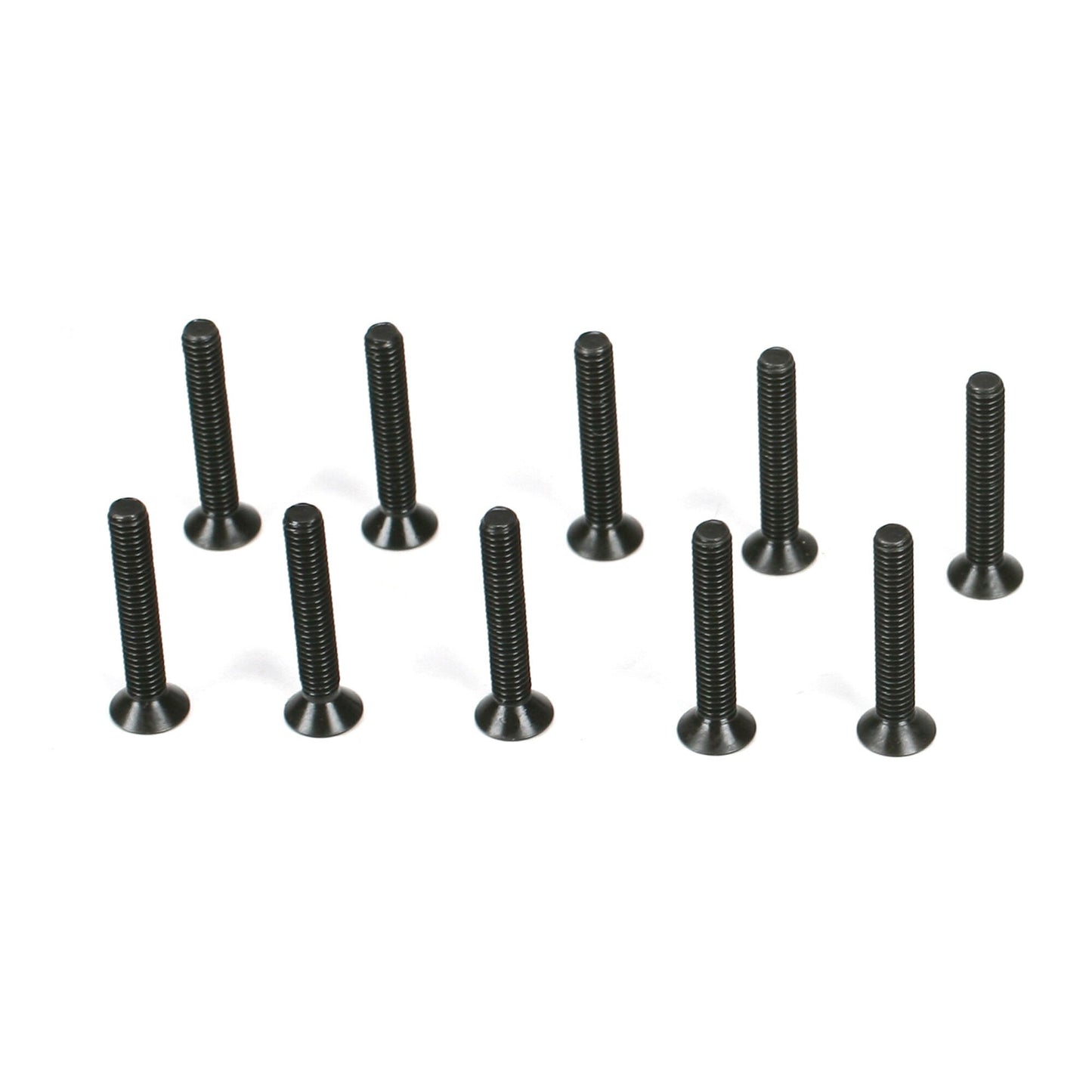 M2.5 x 16mm Flathead Screws (Pack of 10) (TLR5959)