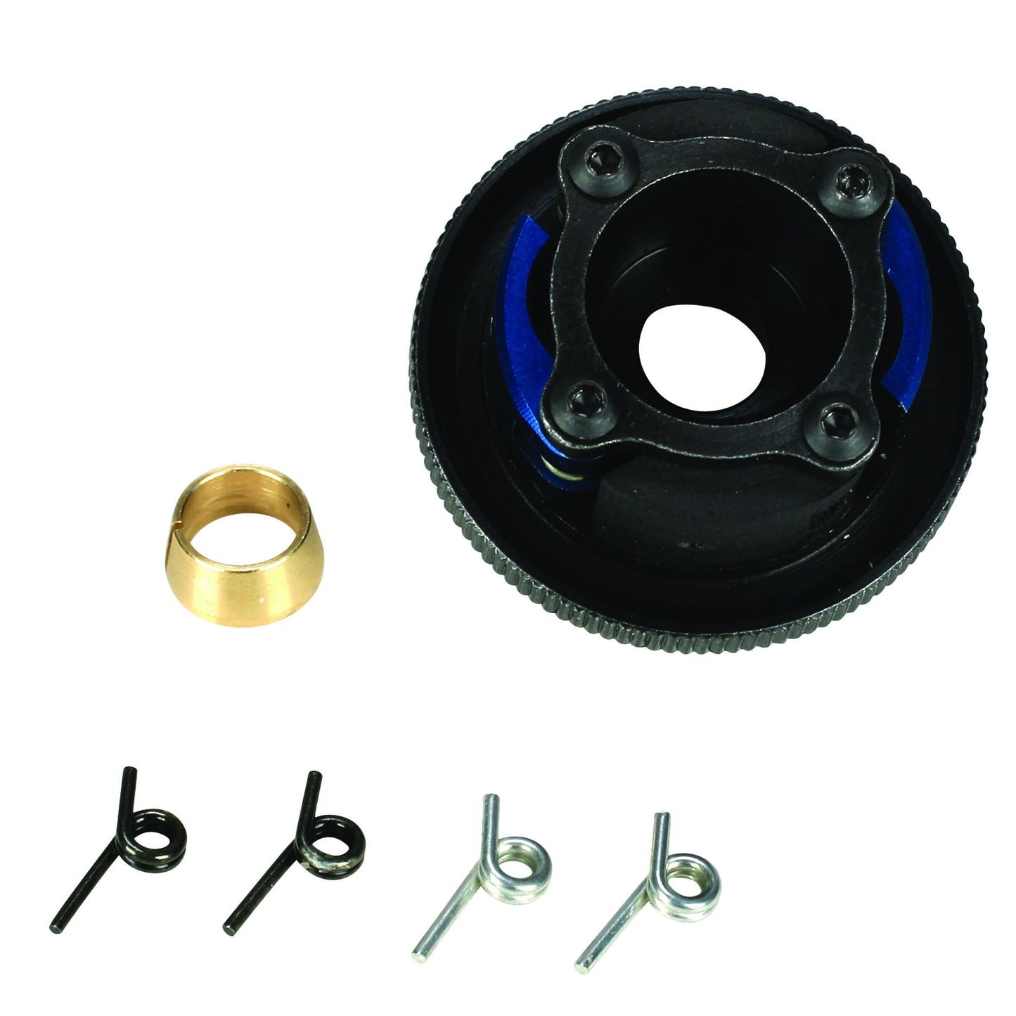 Prebuilt Clutch 4 Shoe Steel 8B 8T (TLR9102)
