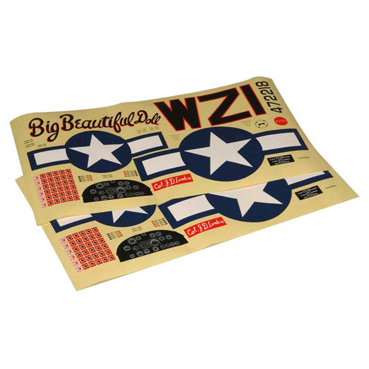 Giant P-51D Mustang Decal (TOPA1655)
