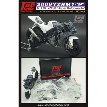 Super Detail-Up Set for 1/12 09' YZR M1 Plastic Model Detailing (TPSMD29012)