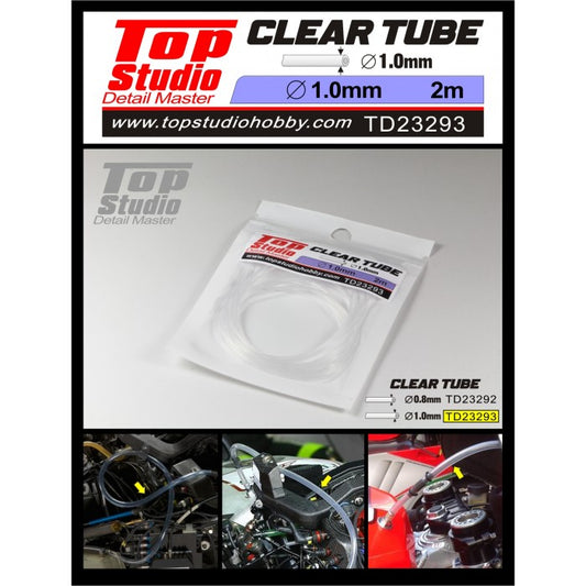 Clear Tube 1mm for Plastic Model Detailing (TPSTD23293)