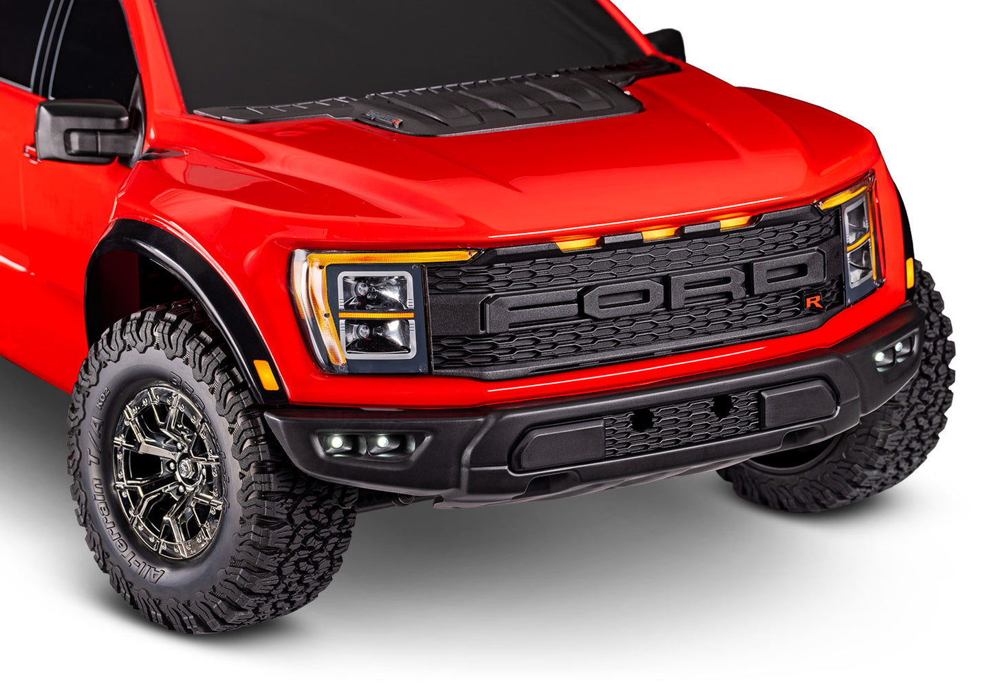 1/10 Ford Raptor R 4x4 VXL Ready to Run (Red) (TRA101076-4-RED)