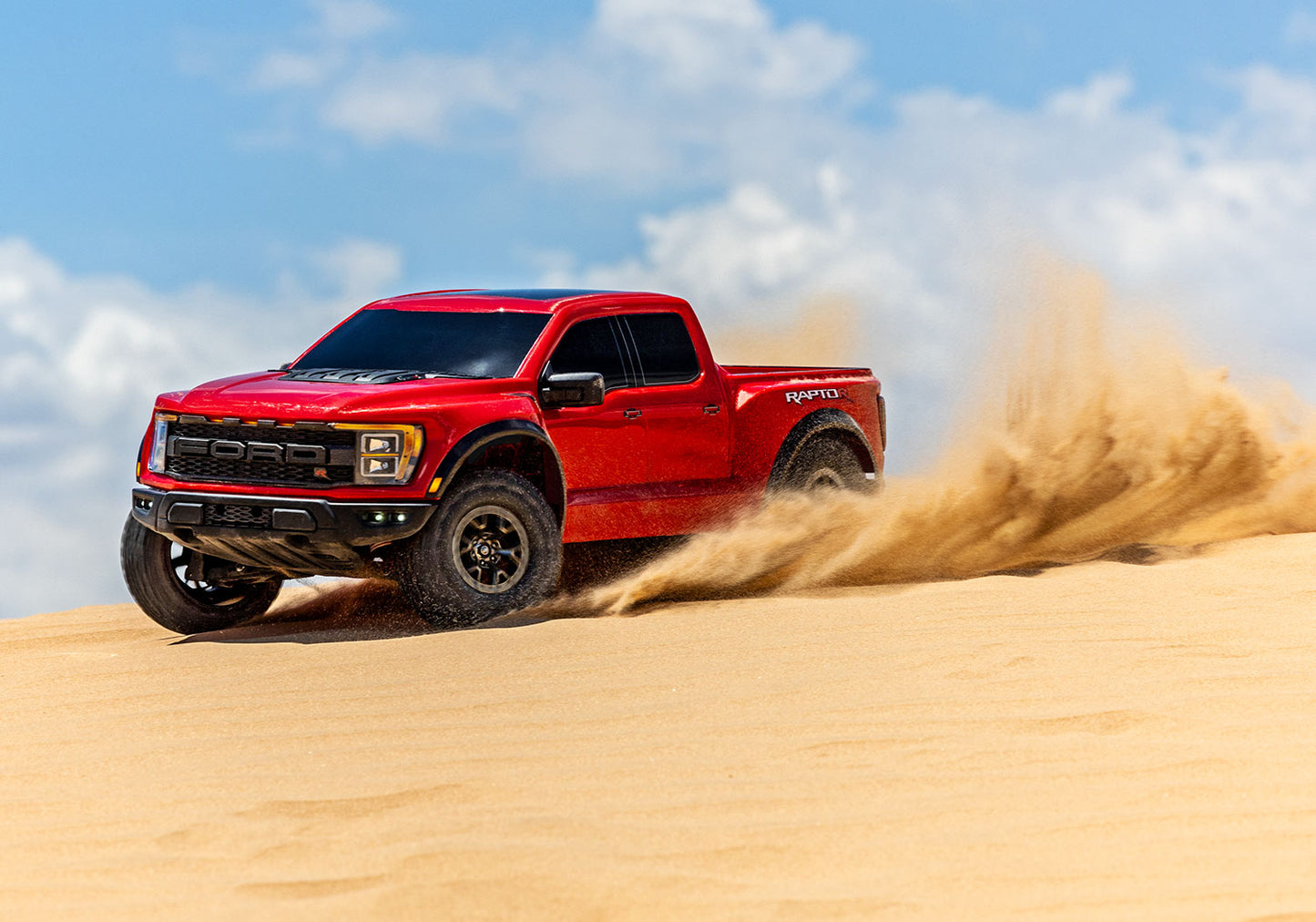 1/10 Ford Raptor R 4x4 VXL Ready to Run (Red) (TRA101076-4-RED)