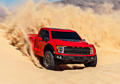 1/10 Ford Raptor R 4x4 VXL Ready to Run (Red) (TRA101076-4-RED)