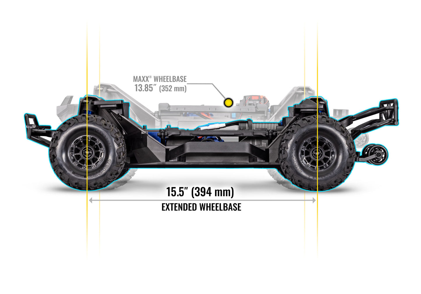 1/8 Maxx Slash 6S Ready to Run (Rock 'n' Roll) (TRA102076-4-RNR)