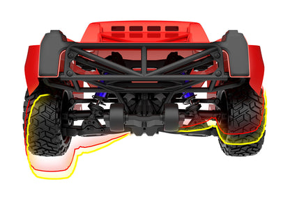 1/8 Maxx Slash 6S Ready to Run (Red) (TRA102076-4-RED)