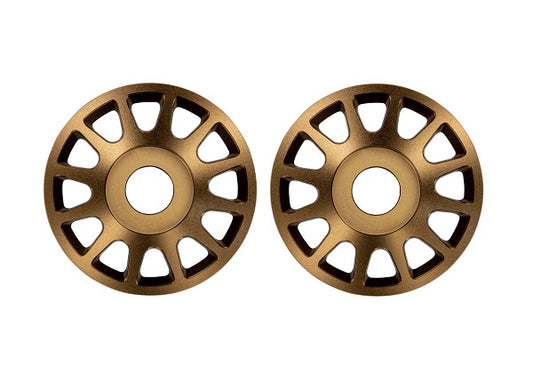 Aluminum Wheel Center Bronze for Pro Scale Aluminum Wheel System Maxx Slash/UDR (2) (TRA10274-BRNZ)